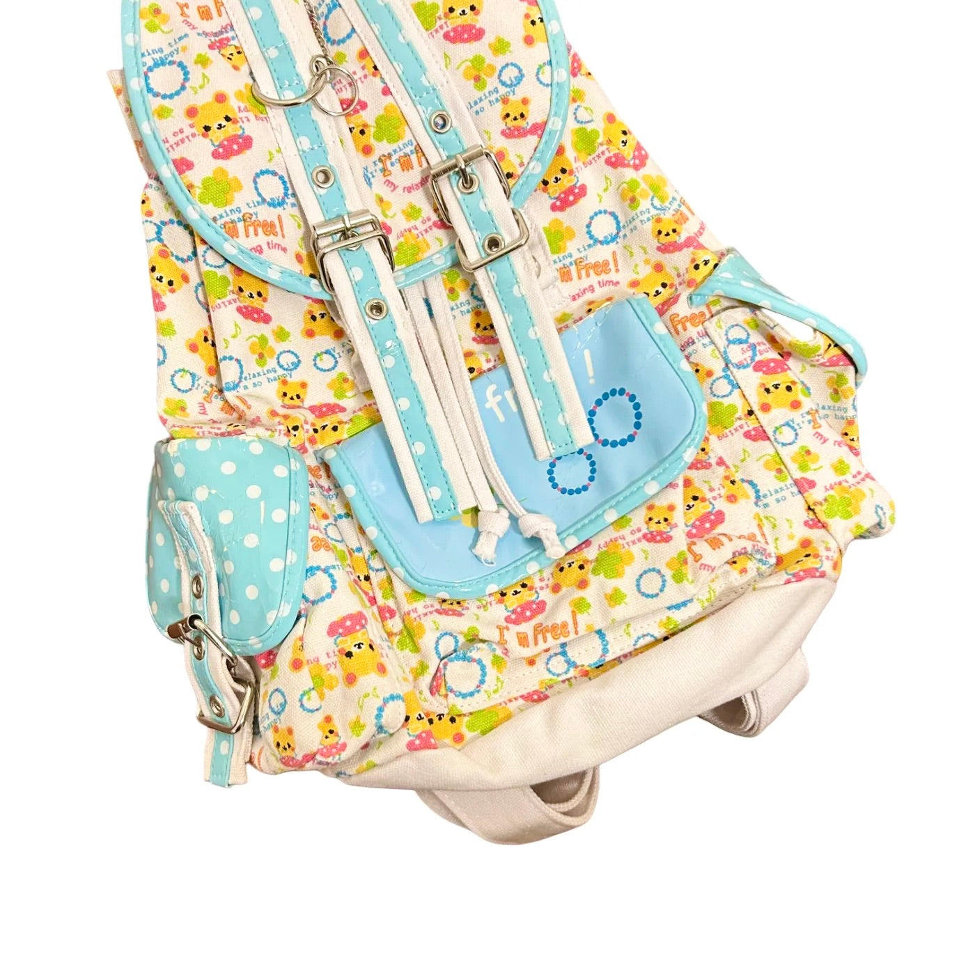 RARE Heisei Retro Sense of Mikasa Rainbow Backpack