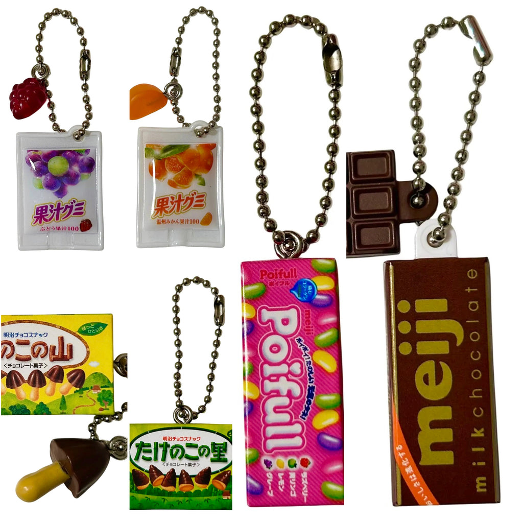 Meji Candy Gashapon Keychain