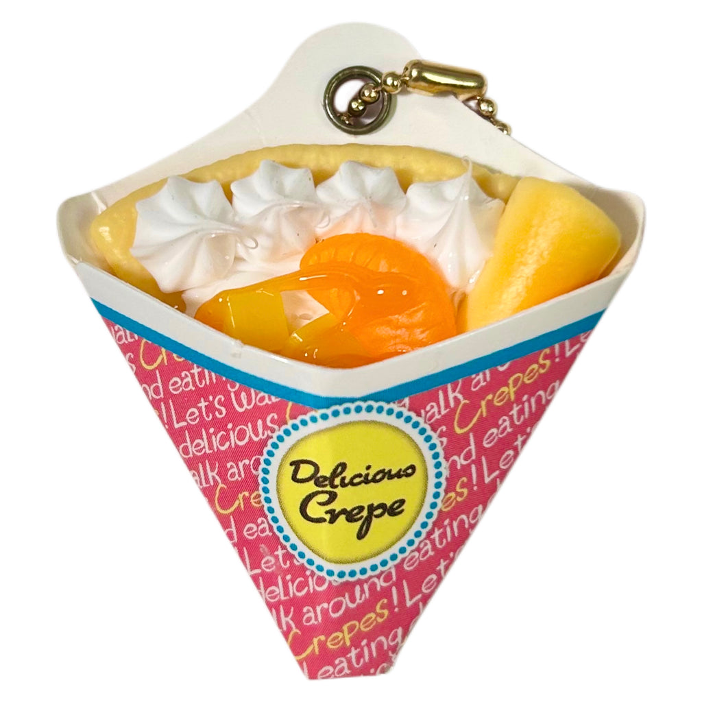 Delicious Crepe Mascot Gashapon Keychain