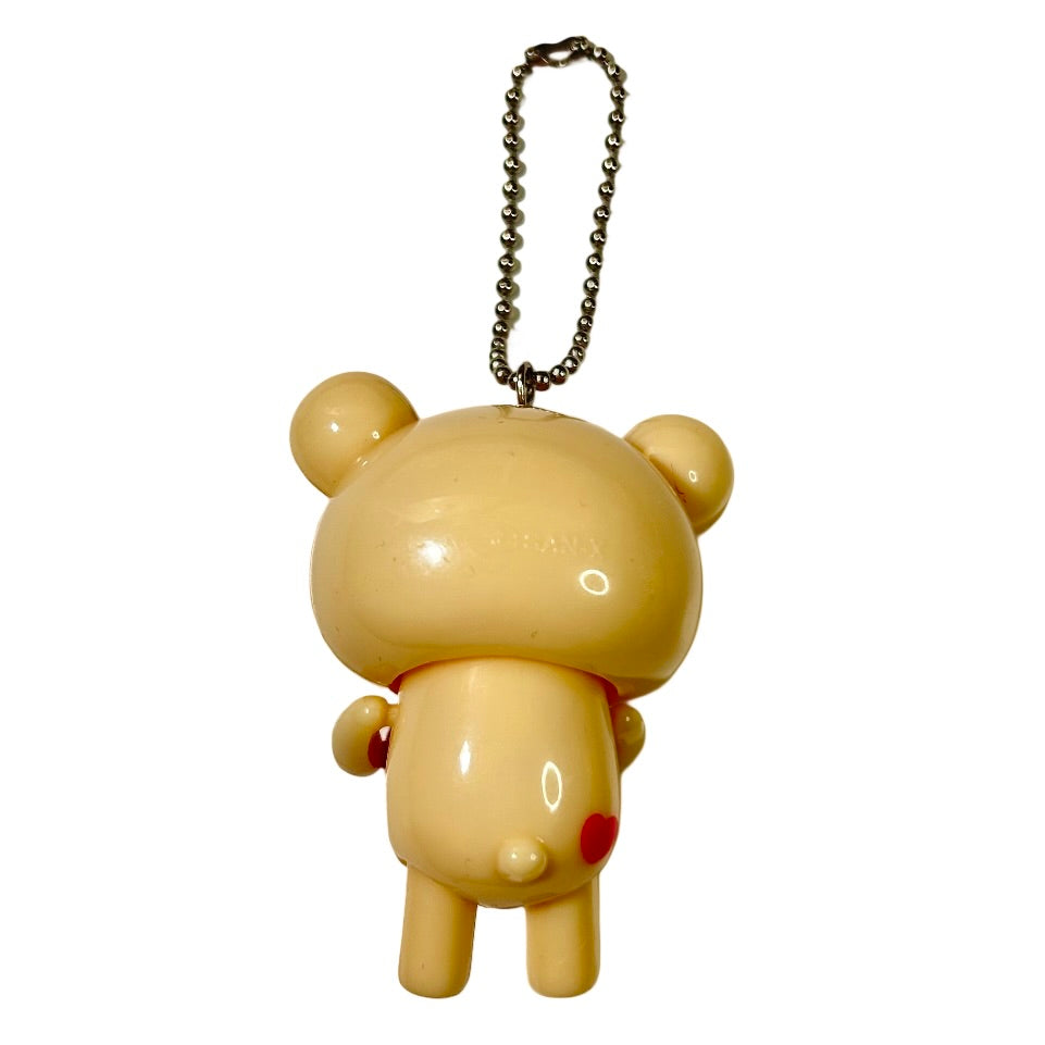 Korilakkuma Heart Ragdoll Keychain