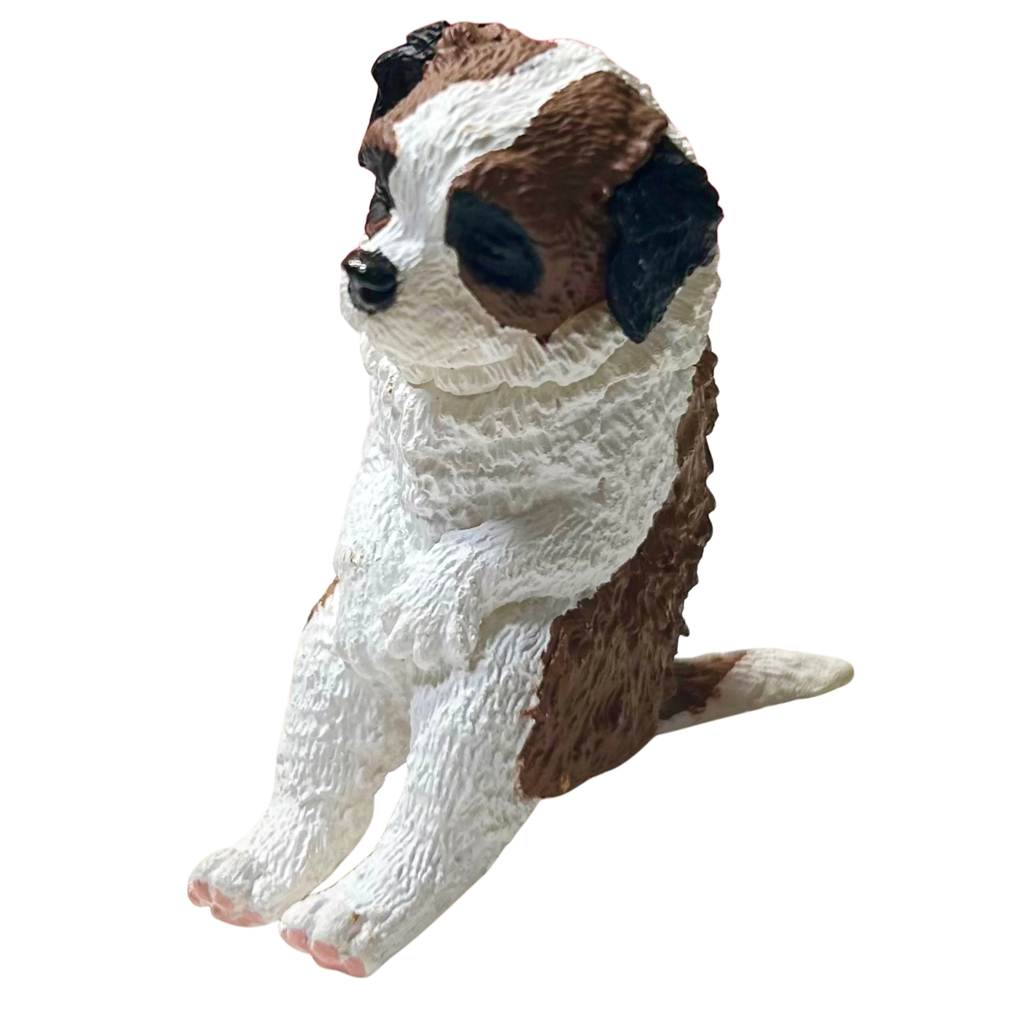 Sitting Dogs Gashapon Keychain