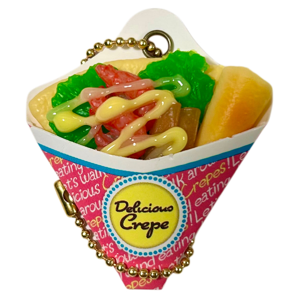 Delicious Crepe Mascot Gashapon Keychain