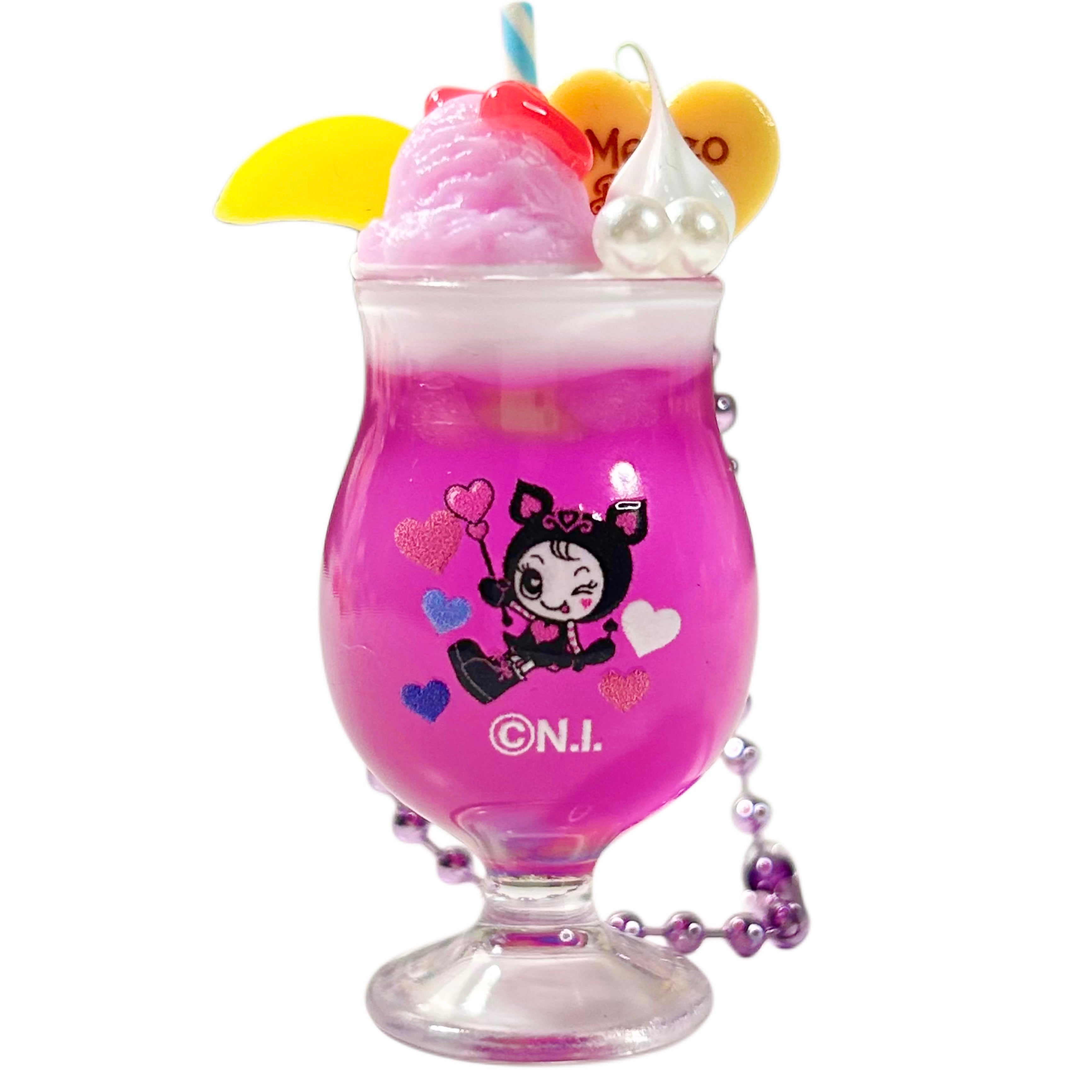 Mezzo Piano Melon Cream Soda Gashapon Keychain