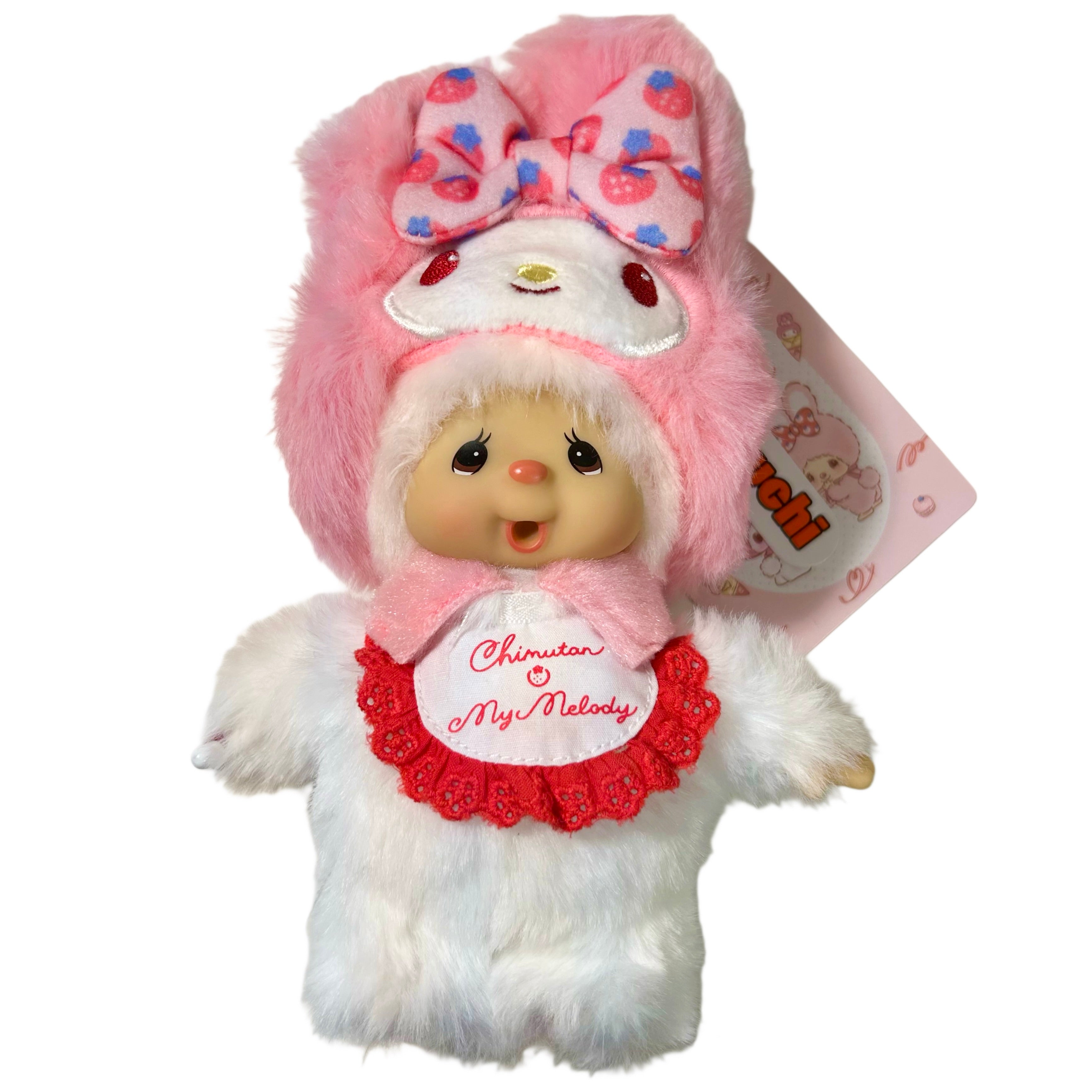 My Melody x Chimutan Monchhichi Keychain