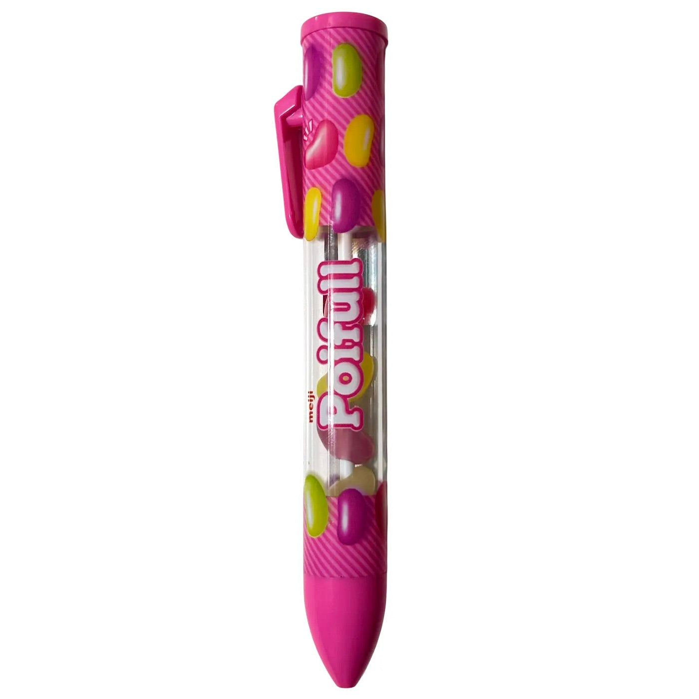 Meji Poifull Jelly Bean Heisei Retro Pink Pen