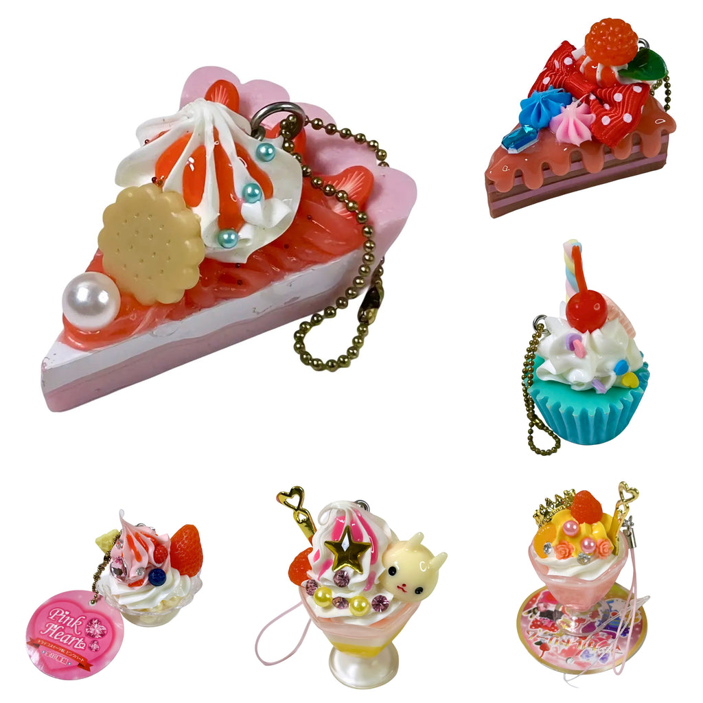 Luxurious Decoden Sweets Gashapon Keychain