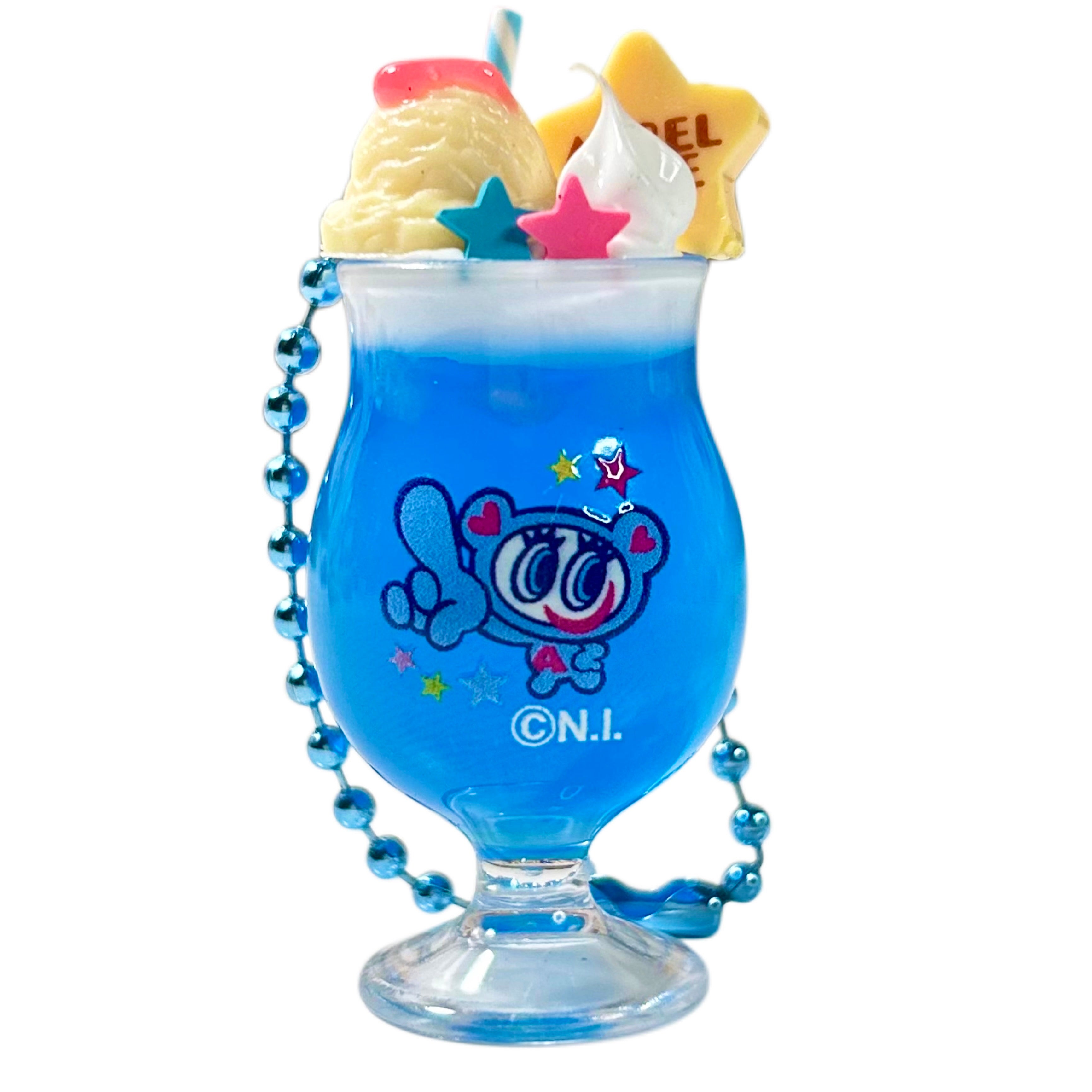 Mezzo Piano Melon Cream Soda Gashapon Keychain