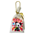 Panda Cotton Candy Gashapon Keychain