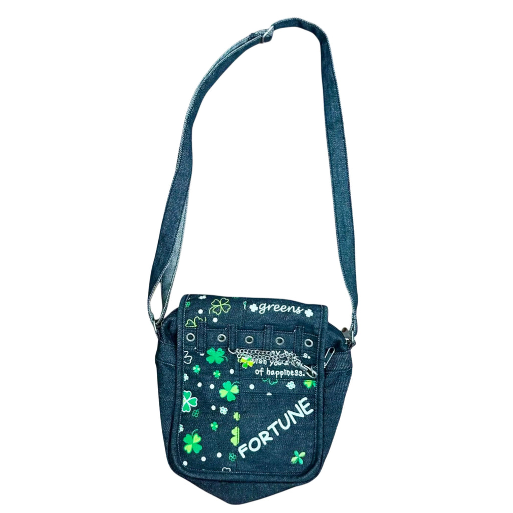 RARE Heisei Retro Clover Crossbody Bag
