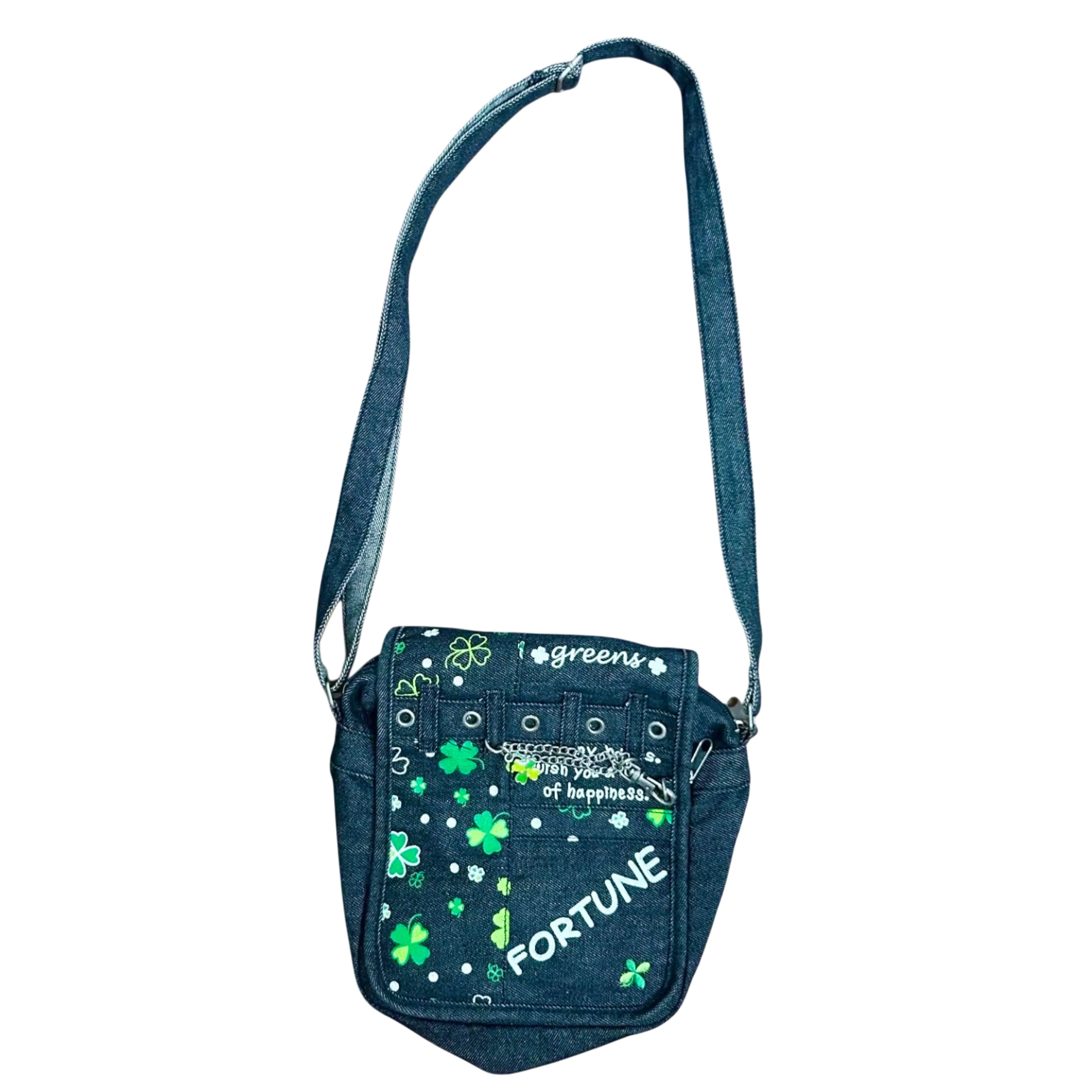 RARE Heisei Retro Clover Crossbody Bag
