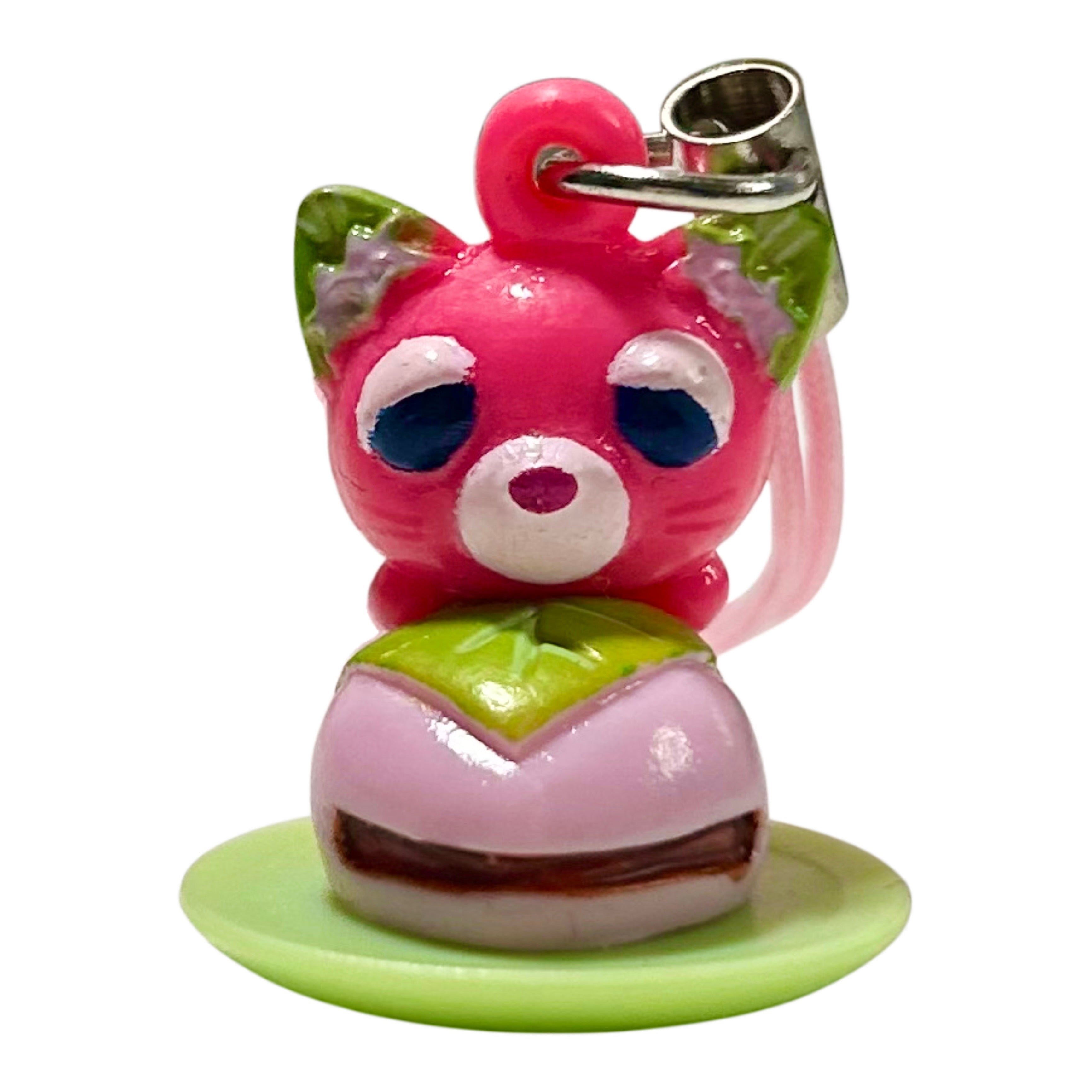 Ocha-Neko ItoEn Sakura Mochi Platter Phone Strap