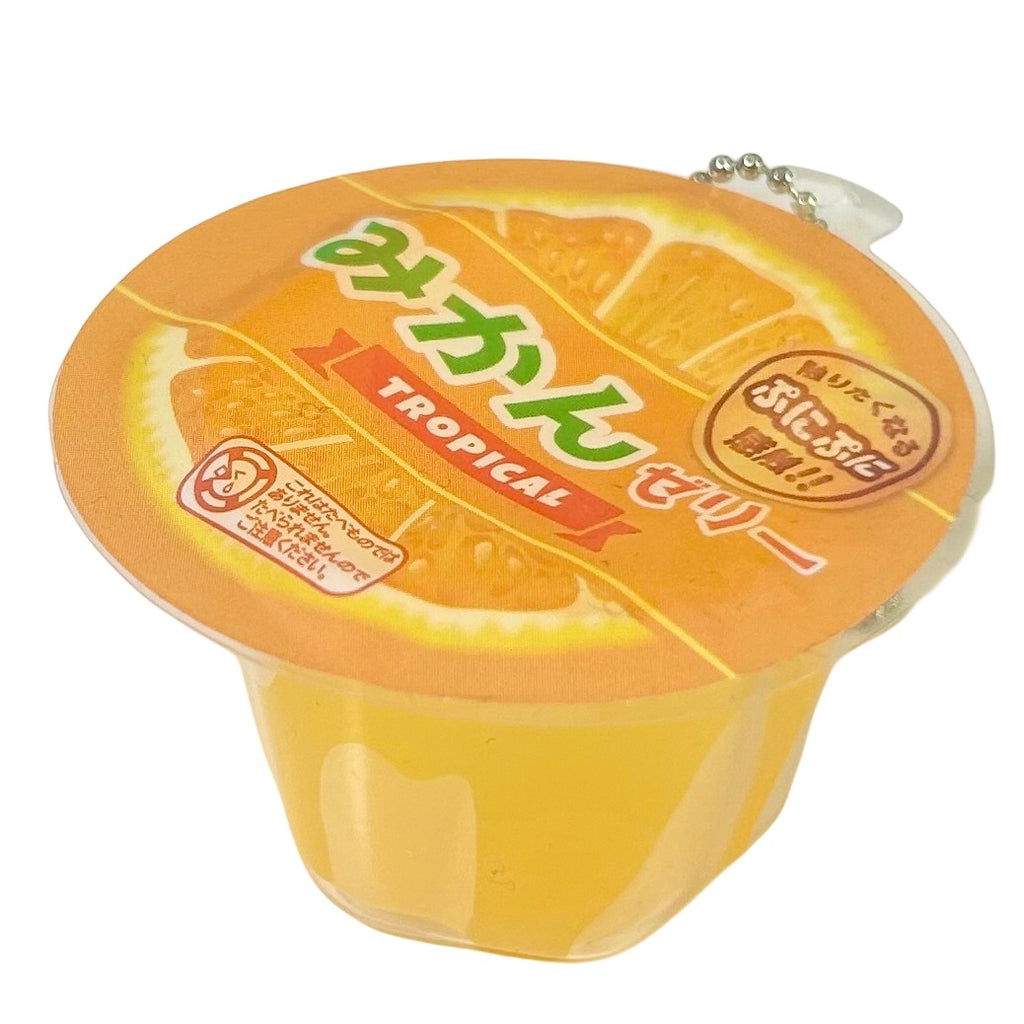 Punitto Retro Pudding & Jelly mascot Gashapon Keychain