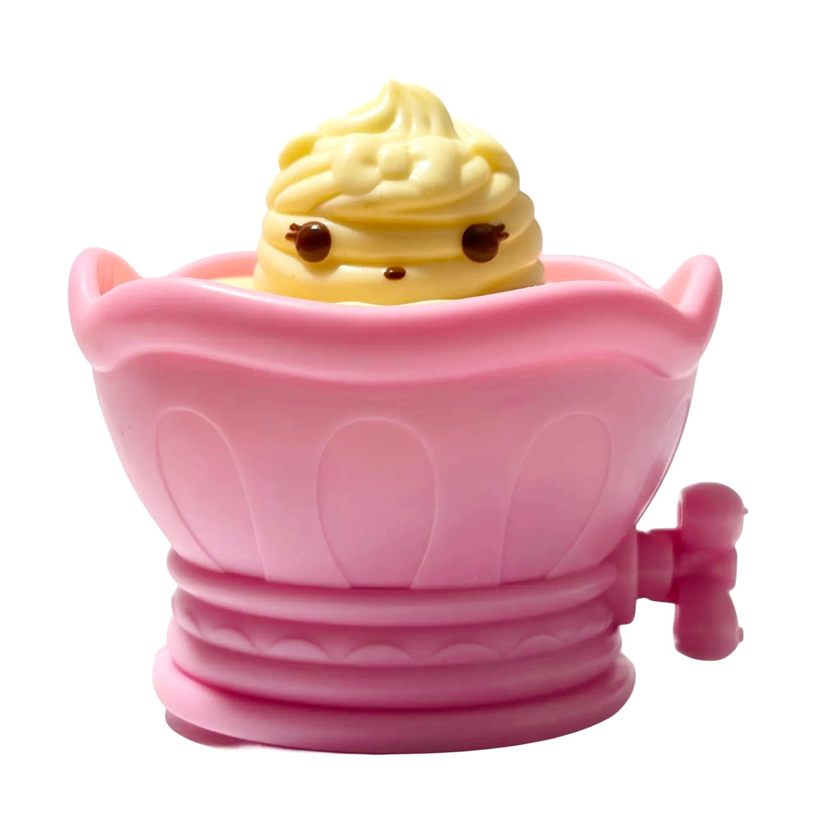Wind Up Toy Light Pink Moving Vehicle Figure