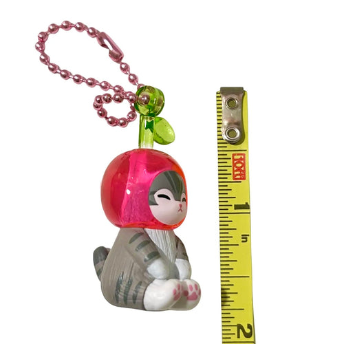 Cherry Mofusand Gashapon Keychain