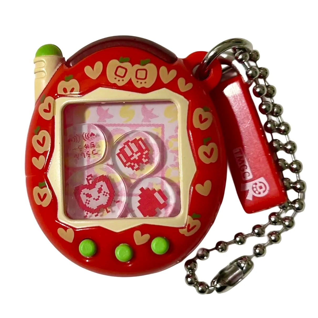 Red Ringotchi Tamagotchi Shaker Gashapon