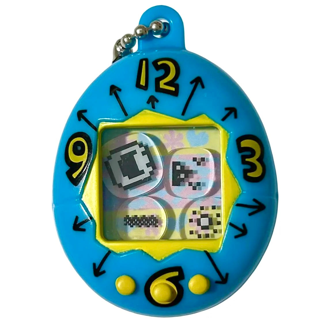 Blue Clock Tamagotchi Shaker Gashapon